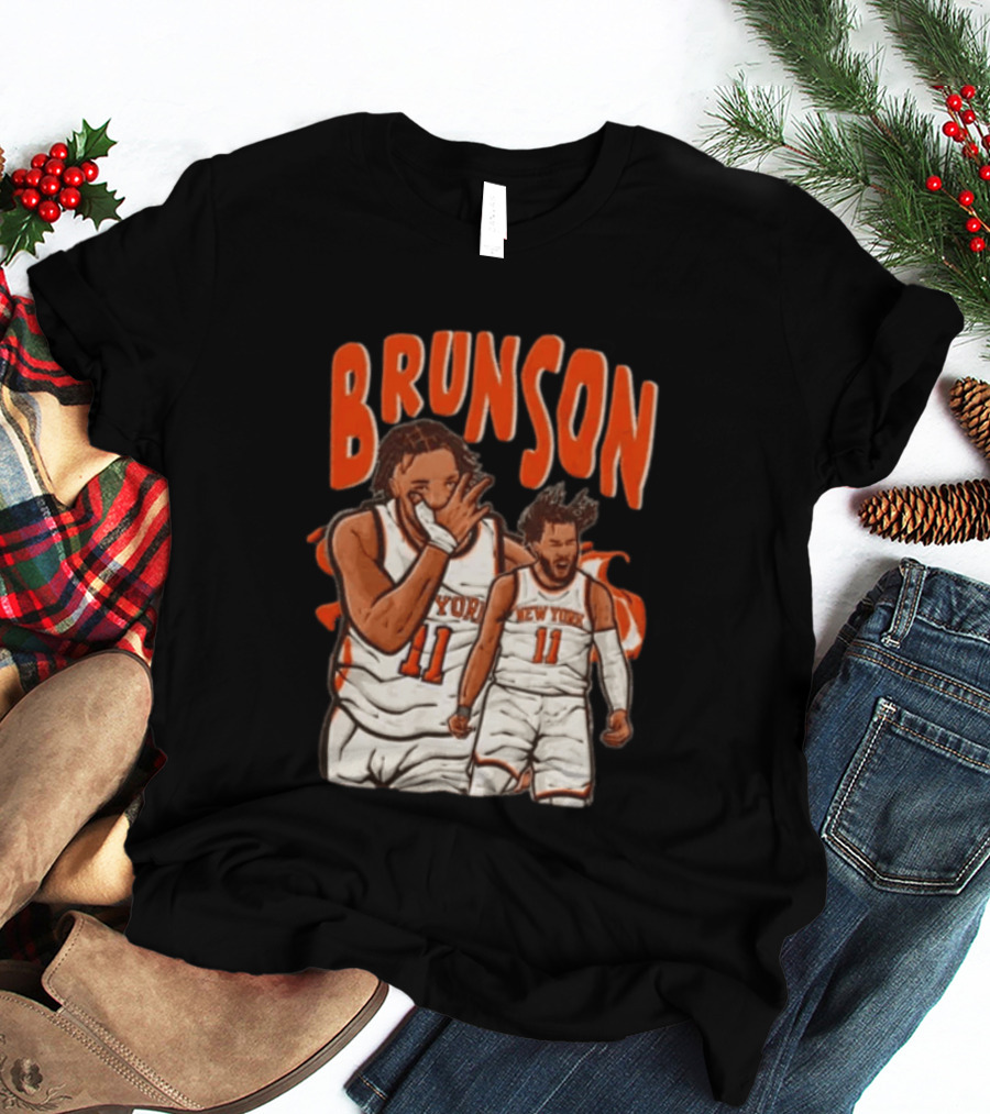 Brunson New York Knicks 11 Basketball Player T-Shirt