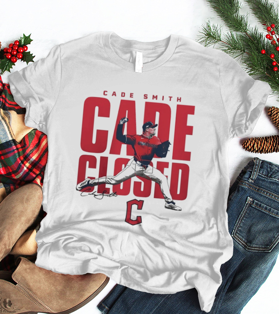 Cade Smith Cleveland Guardians Cade Closed Baseball Pitcher T-Shirt