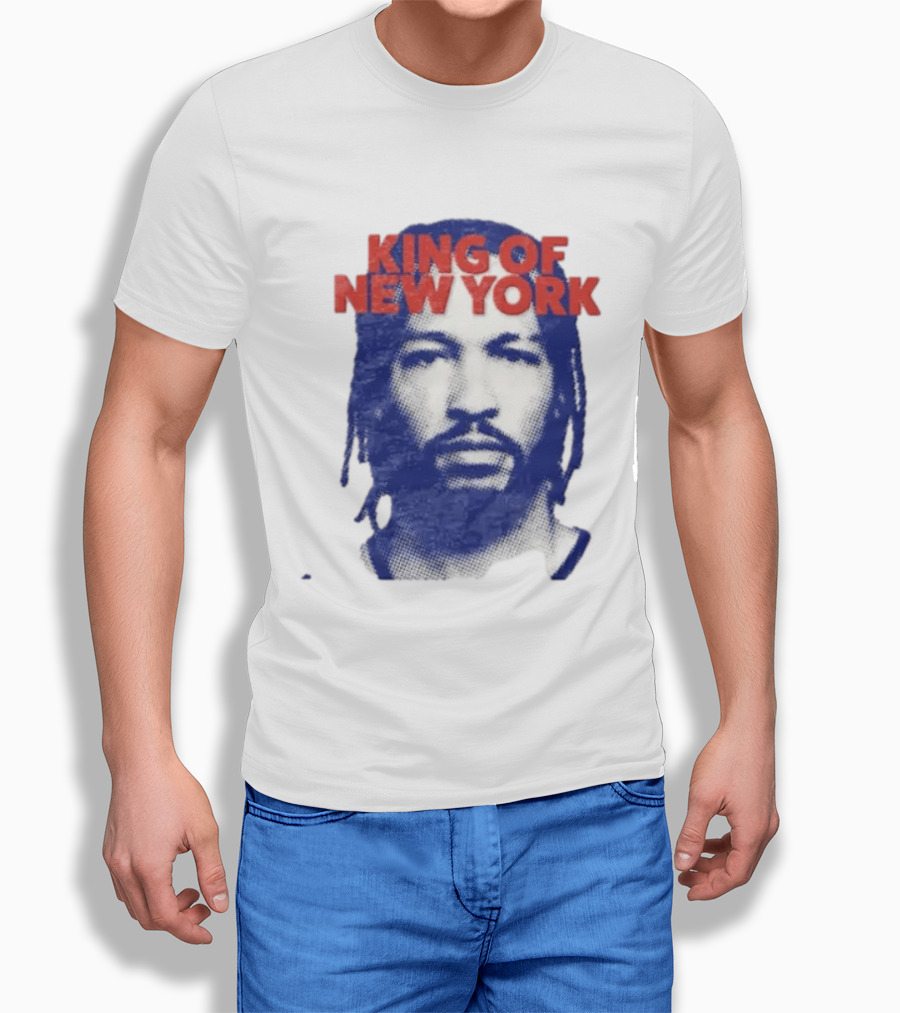 King Of New York Halftone Jalen Brunson T-Shirt