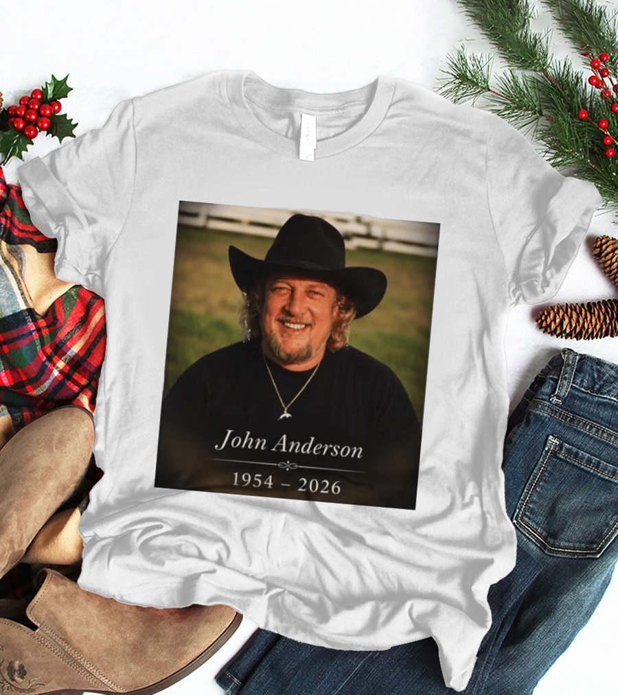 John Anderson 1954 2026 Memorial T-Shirt
