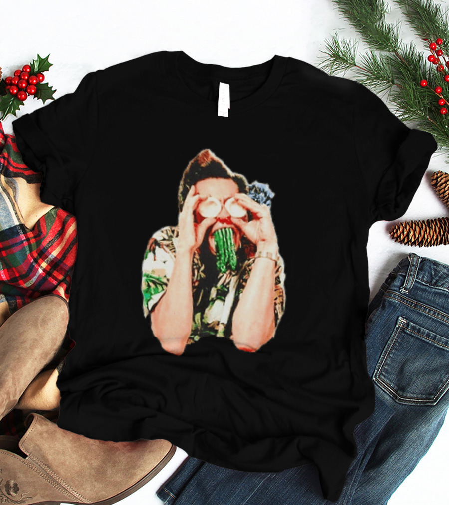 Ace Ventura Pet Detective Jim Carrey Quirky Pose Tropical T-Shirt
