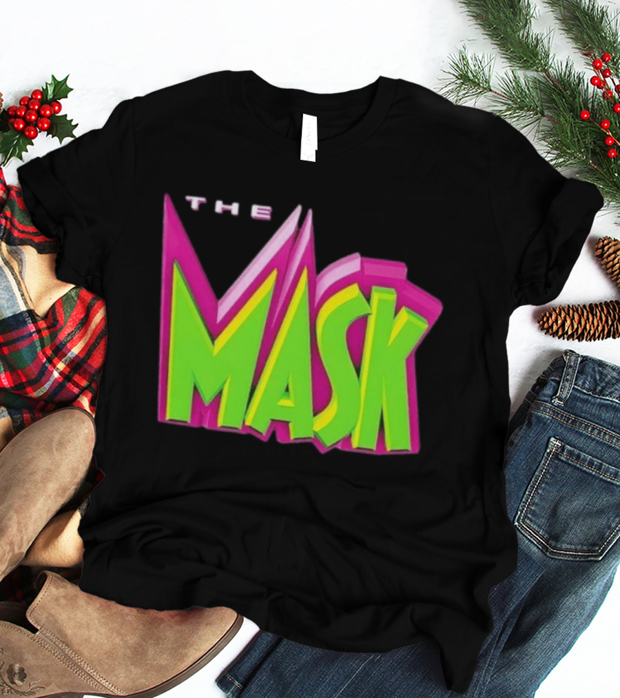 The Mask Movie Jim Carrey Stanley Ipkiss Logo The Mask T-Shirt
