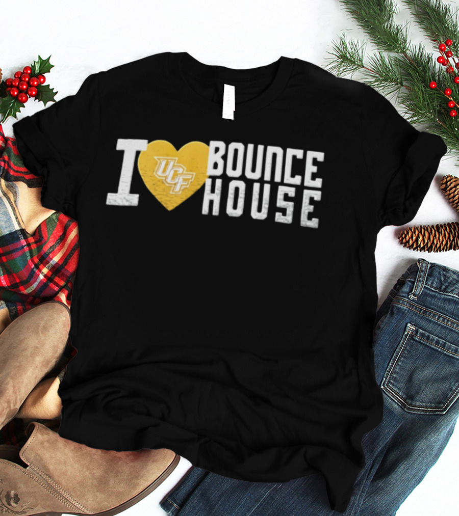UCF I Love Bounce House NCAAF T-Shirt