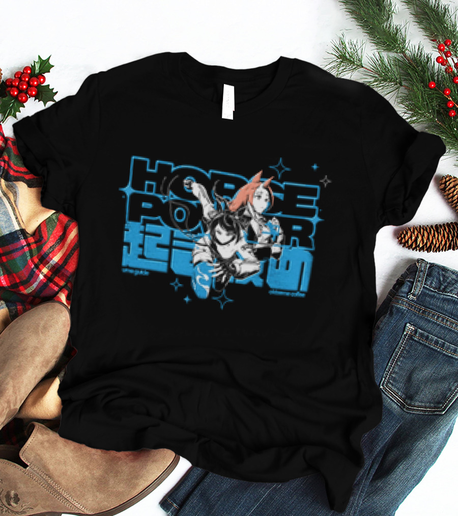 Uma Musume Pretty Derby Horse Power Sparkle Magic T-Shirt