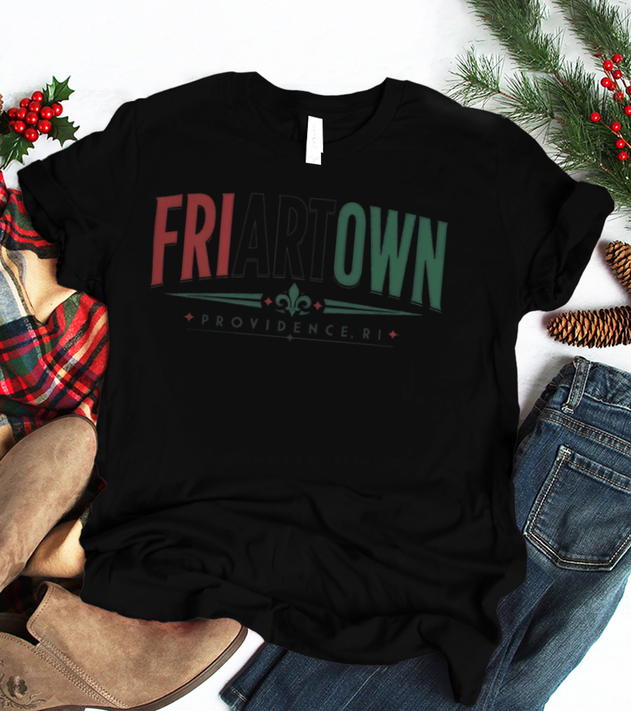 Friartown Providence RI Vintage Style Friars Fan T-Shirt