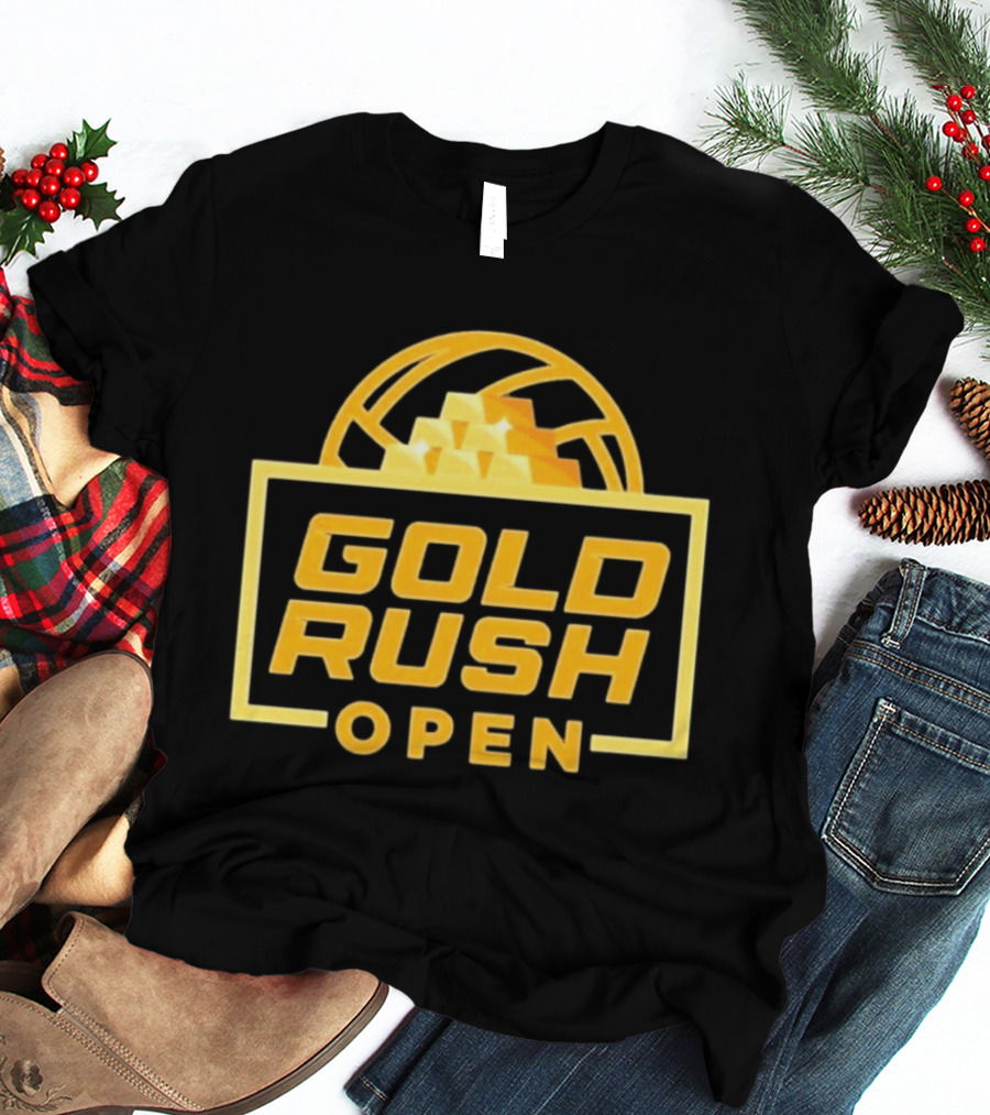 Gold Rush Open 2026 Tournament Competition Basketball T-Shirt