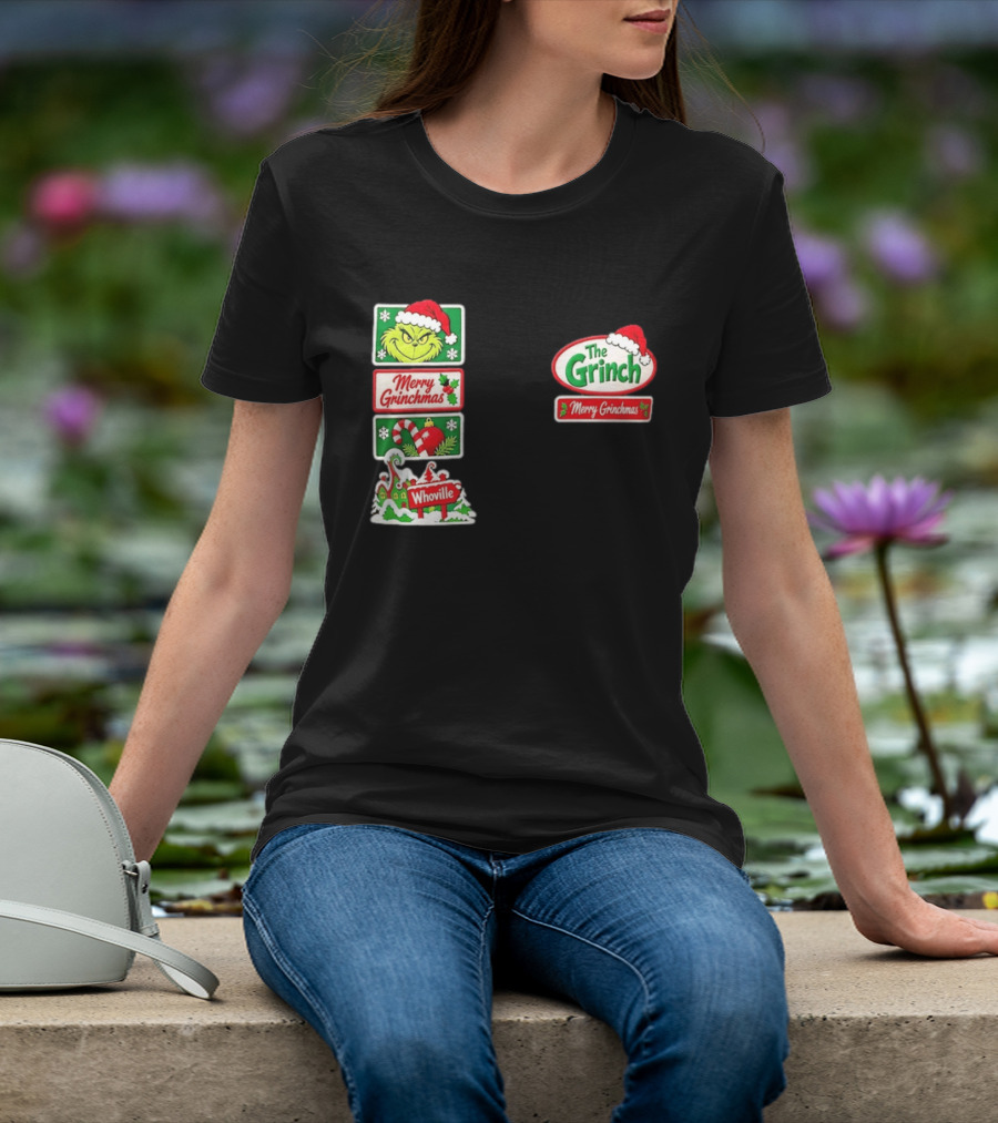 The Grinch Merry Grinchmas Whoville Holiday Christmas T-Shirt