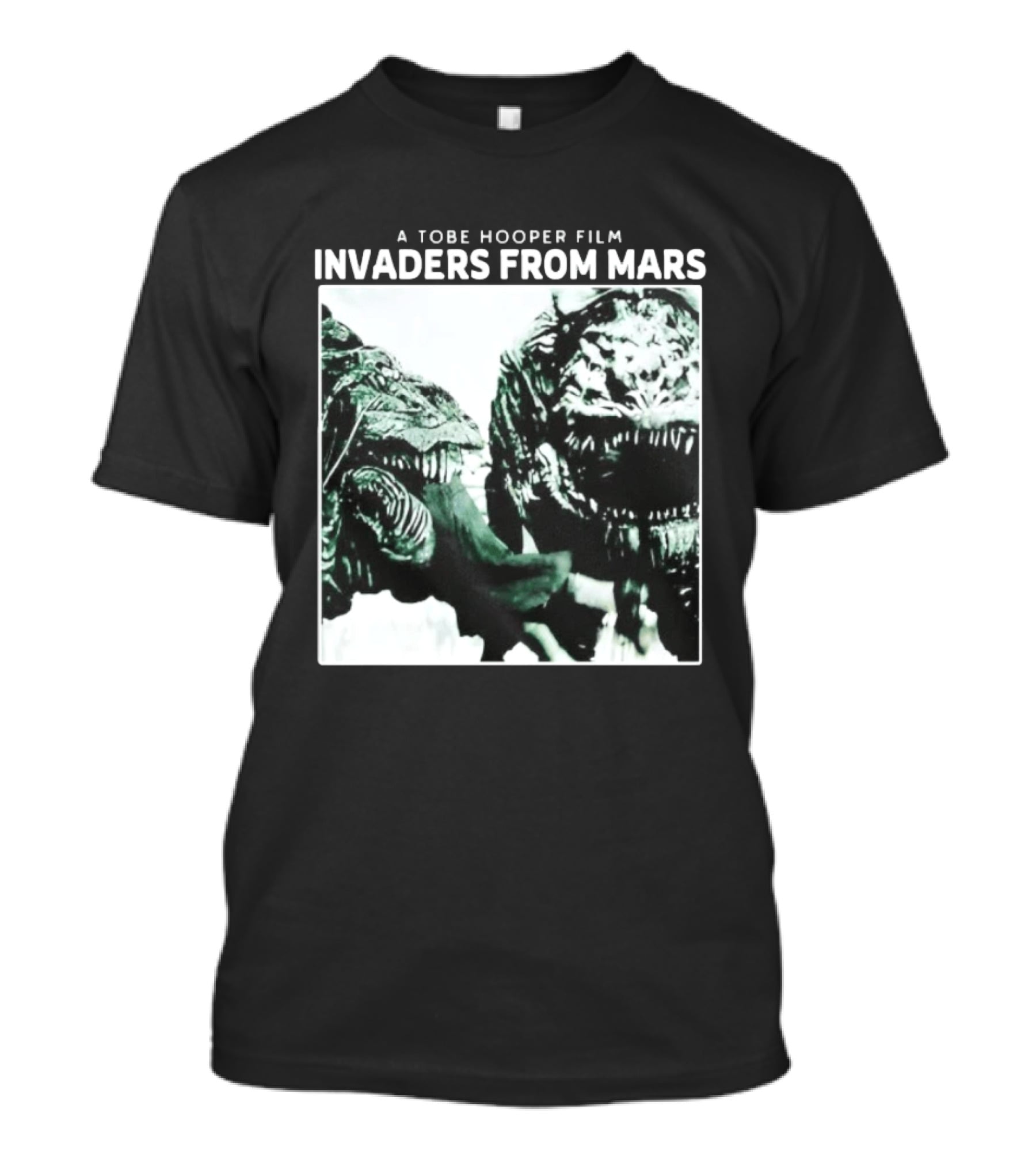 A Tobe Hooper Film Invaders From Mars Sci Fi Horror T-Shirt