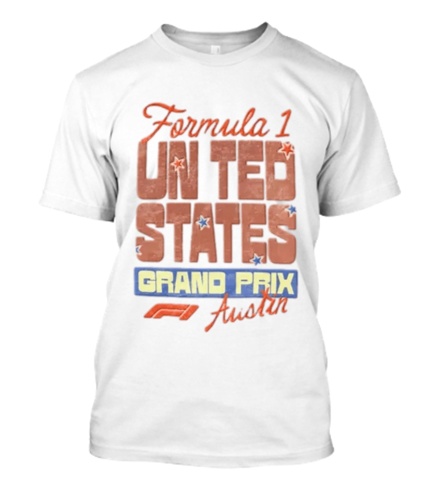 Formula 1 United States Grand Prix Austin Racing Event Stars T-Shirt
