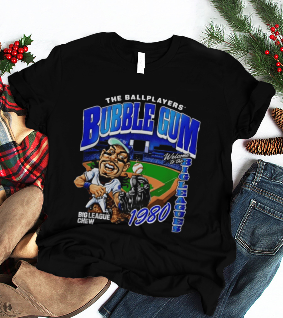 The Ballplayers Bubble Gum Welcome To The Big Leagues 1980 Big League Chew T-Shirt
