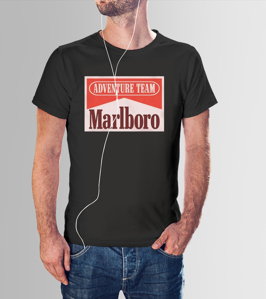 Marlboro Adventure Team Vintage Tobacco Brand Collectible Nostalgia T-Shirt