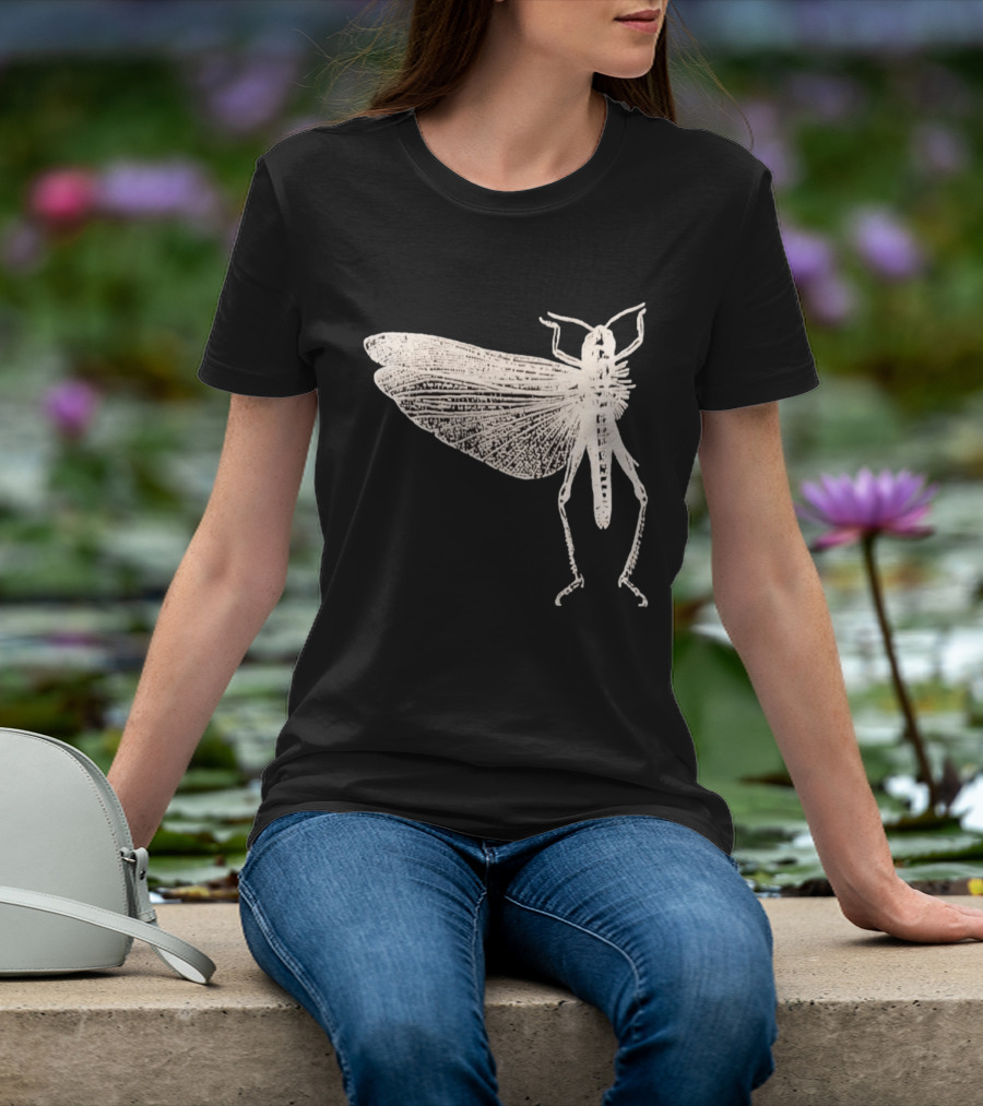 Detailed Grasshopper Insect Nature Entomology T-Shirt