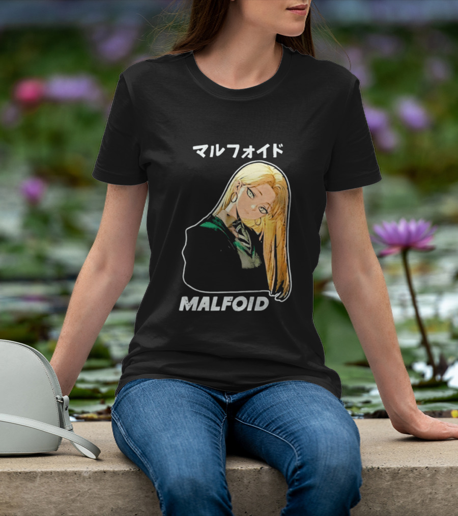 Malfoid Draco Malfoy Anime Slytherin T-Shirt