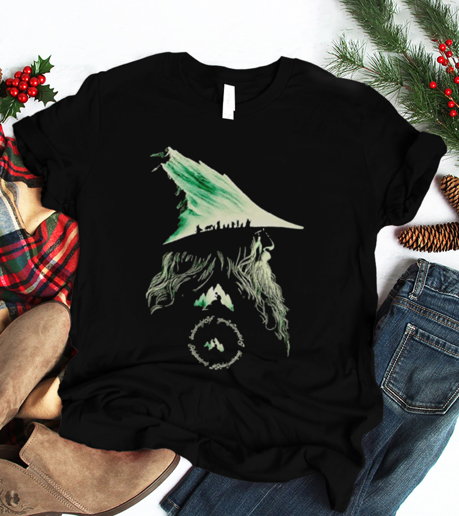 Gandalf The Grey Fellowship Adventure Journey Circle T-Shirt