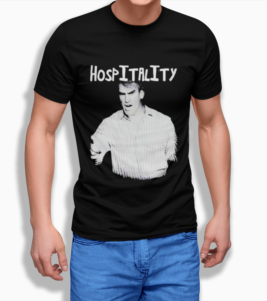 Hospitality Bootleg Striped Man T-Shirt