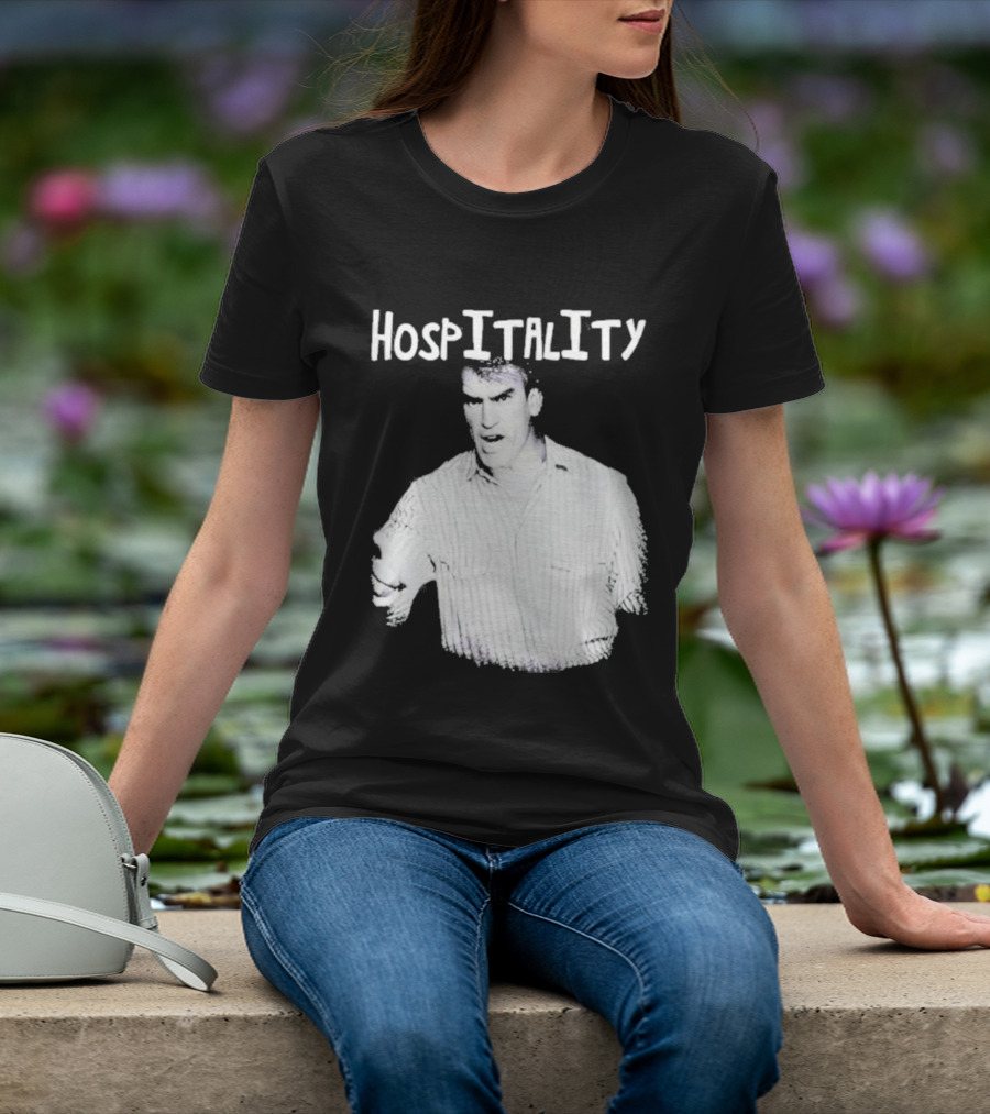 Hospitality Bootleg Striped Man T-Shirt