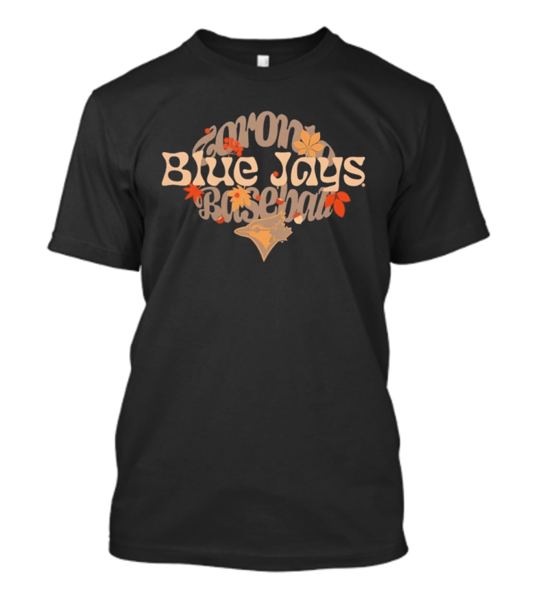 Toronto Blue Jays Autumn Leaves Baseball T-Shirt