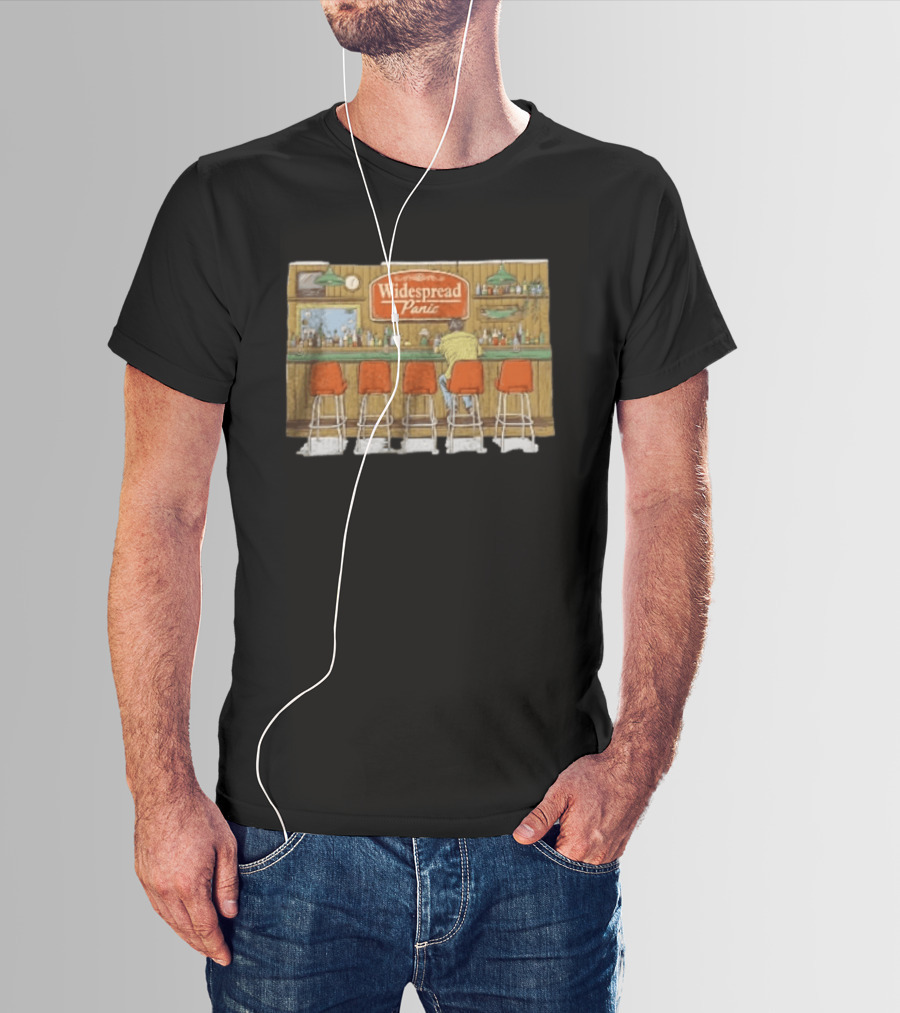 Widespread Panic Bar Scene Milwaukee Event 2026 T-Shirt