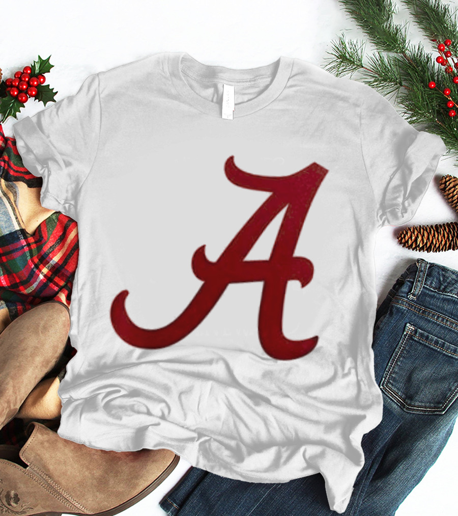 Alabama Crimson Tide Script A Wordmark T-Shirt