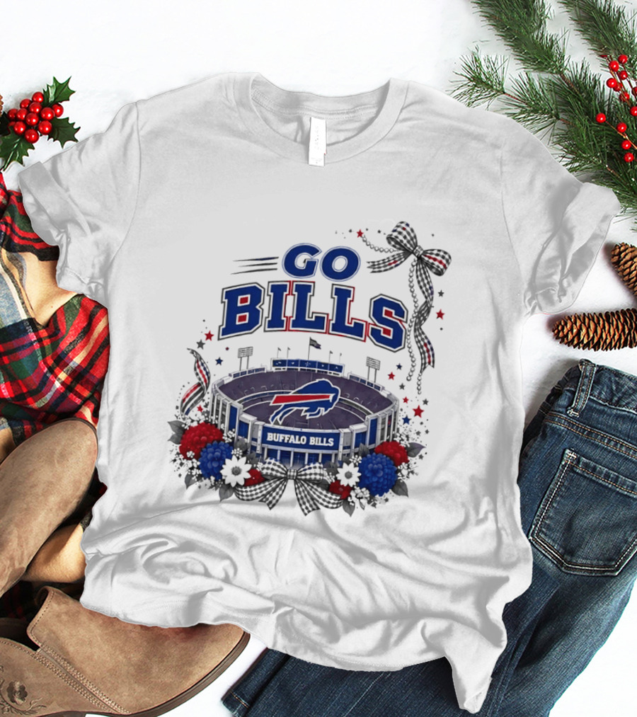 Go Bills Buffalo Bills Football Stadium Game Day Celebration T-Shirt