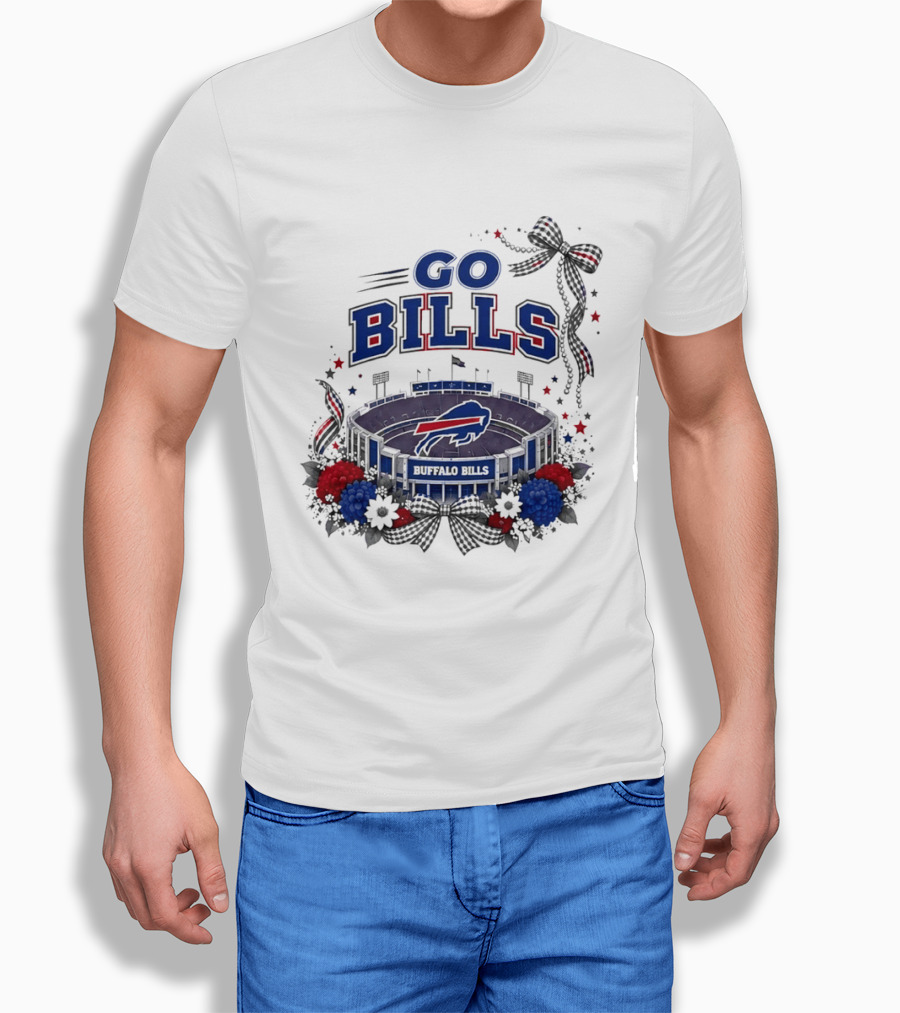 Go Bills Buffalo Bills Football Stadium Game Day Celebration T-Shirt