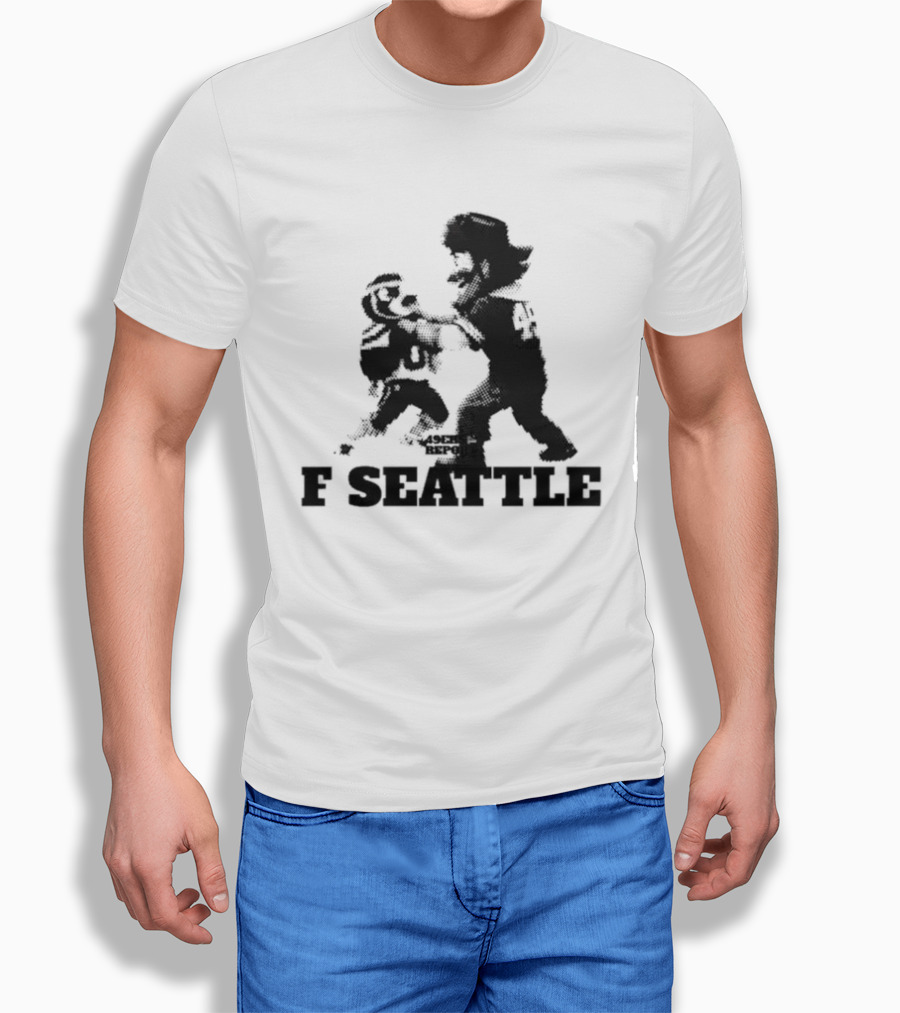 F Seattle 49ers Rivalry With Seattle Seahawks T-Shirt