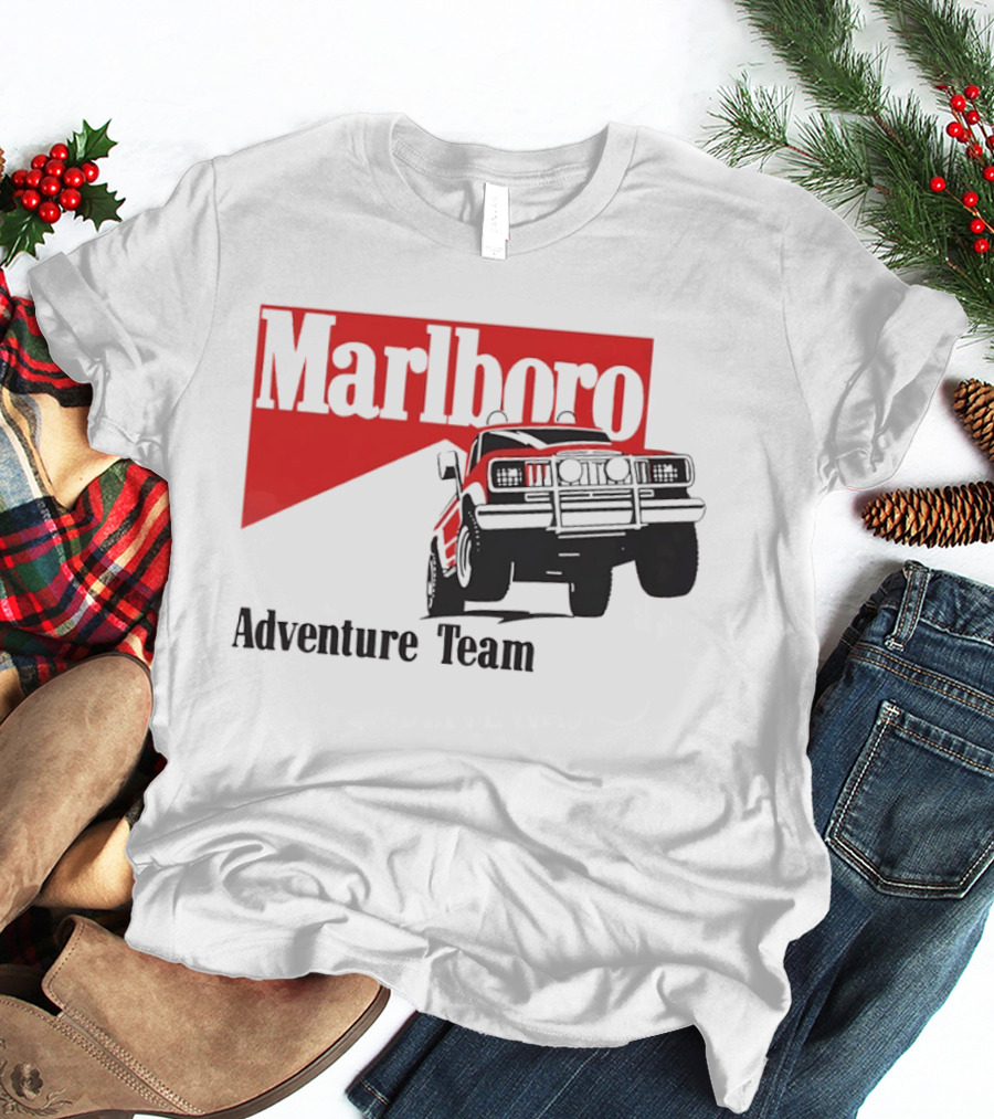 Marlboro Adventure Team Off Road Truck 4x4 Racing T-Shirt