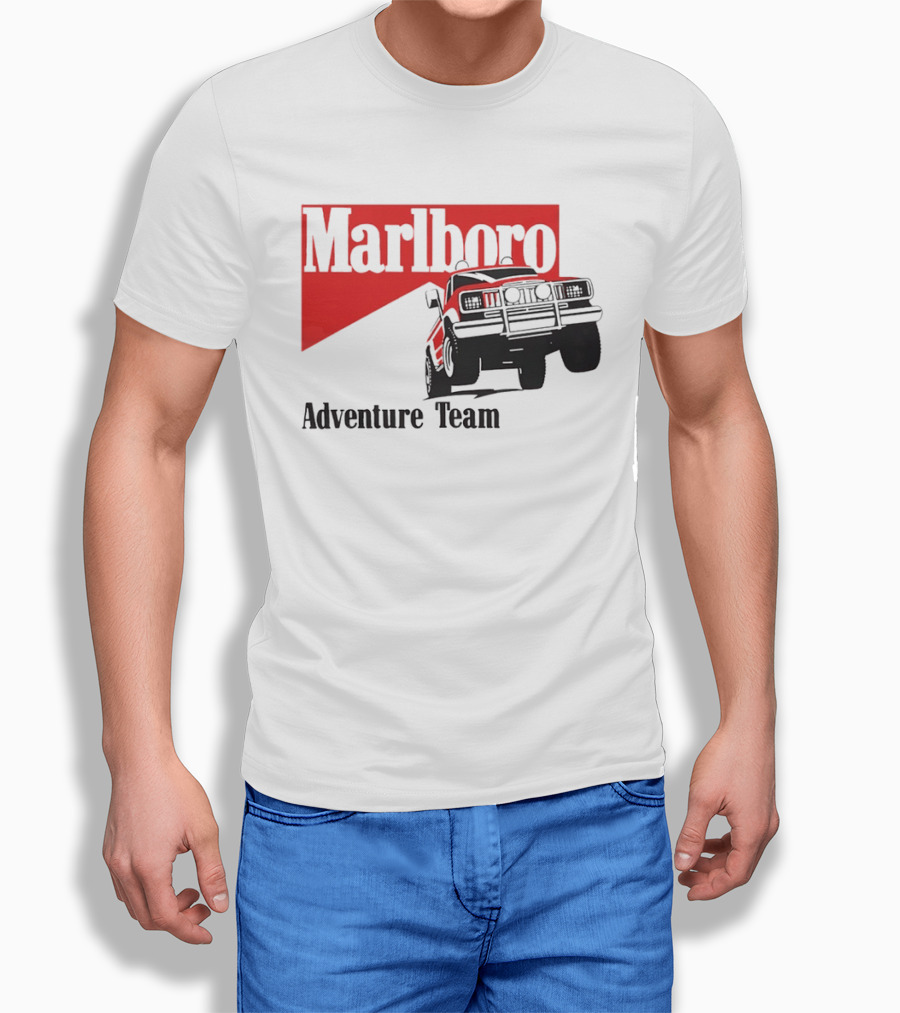 Marlboro Adventure Team Off Road Truck 4x4 Racing T-Shirt