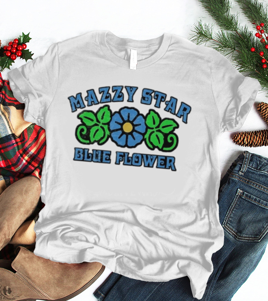 Mazzy Star Blue Flower Alternative Rock T-Shirt