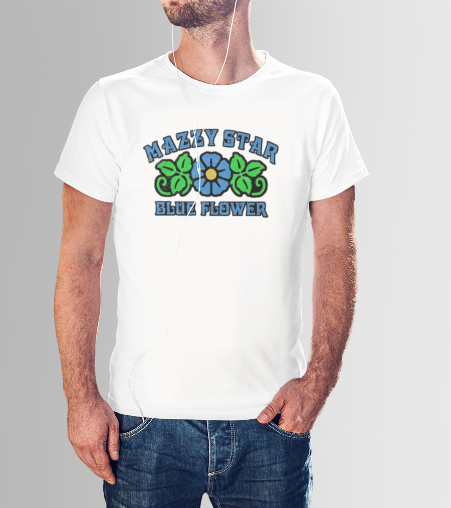 Mazzy Star Blue Flower Alternative Rock T-Shirt