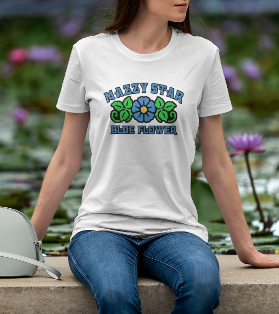 Mazzy Star Blue Flower Alternative Rock T-Shirt