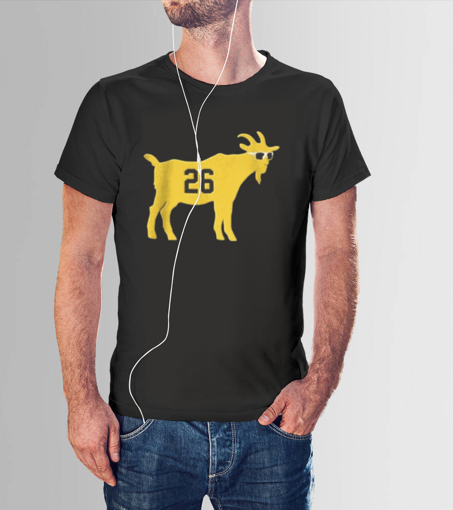 Aaron Ashby GOAT 26 Sunglasses Yellow T-Shirt