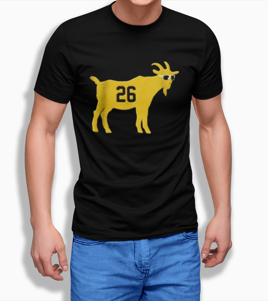 Aaron Ashby GOAT 26 Sunglasses Yellow T-Shirt