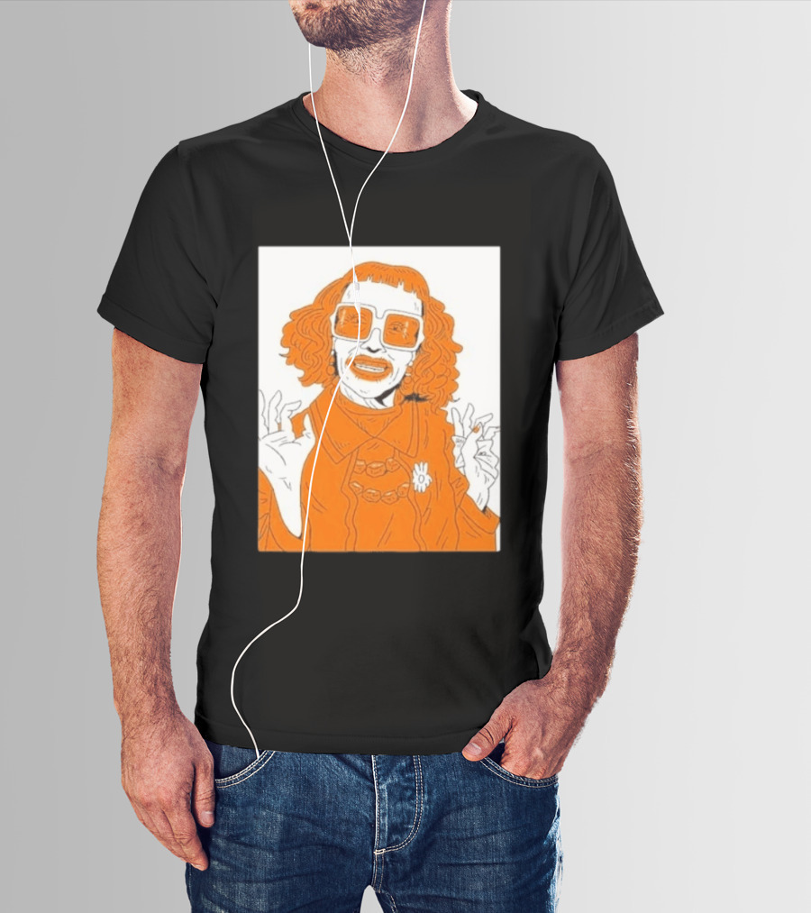 Aunt Gladys Orange Glasses T-Shirt