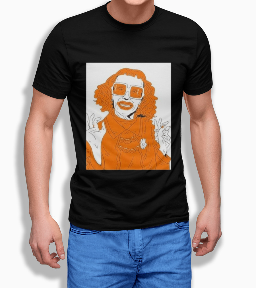 Aunt Gladys Orange Glasses T-Shirt