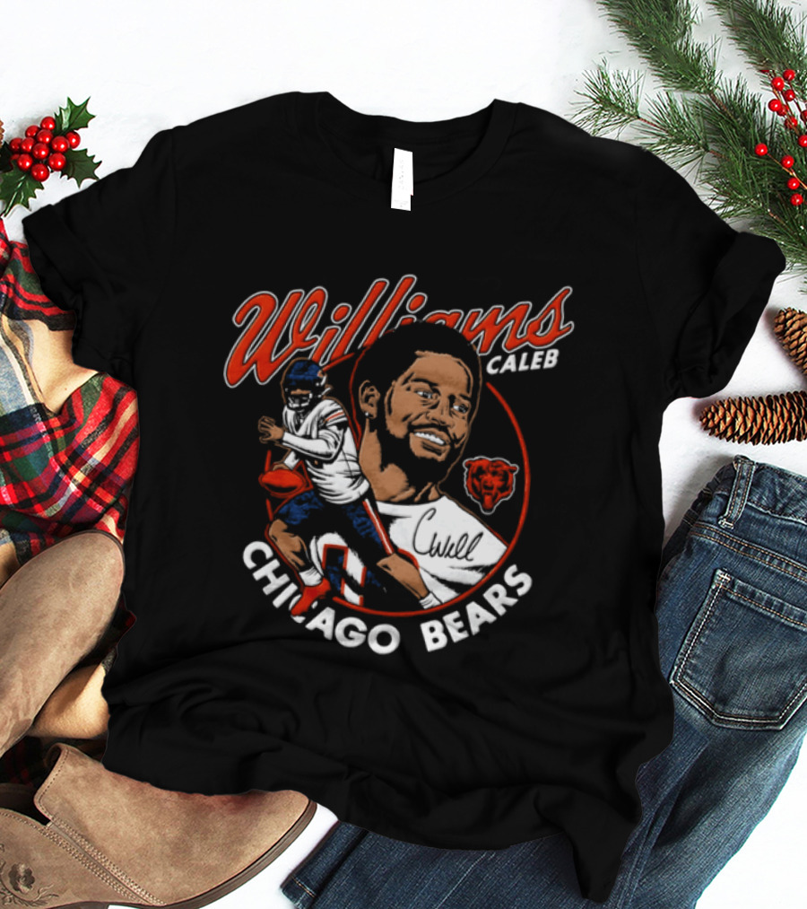 Williams Caleb Chicago Bears Football Player And Team Spirit T-Shirt
