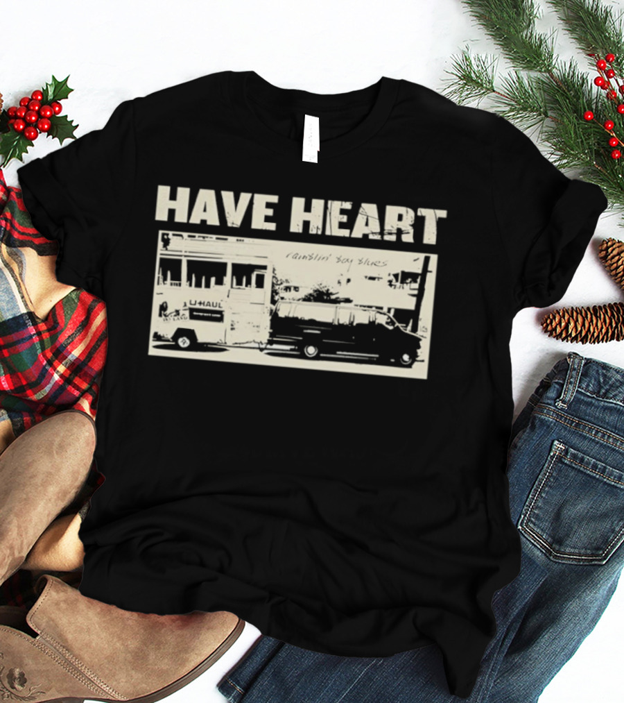 Have Heart Ramblin' Boy Blues Bus And Van Scene T-Shirt