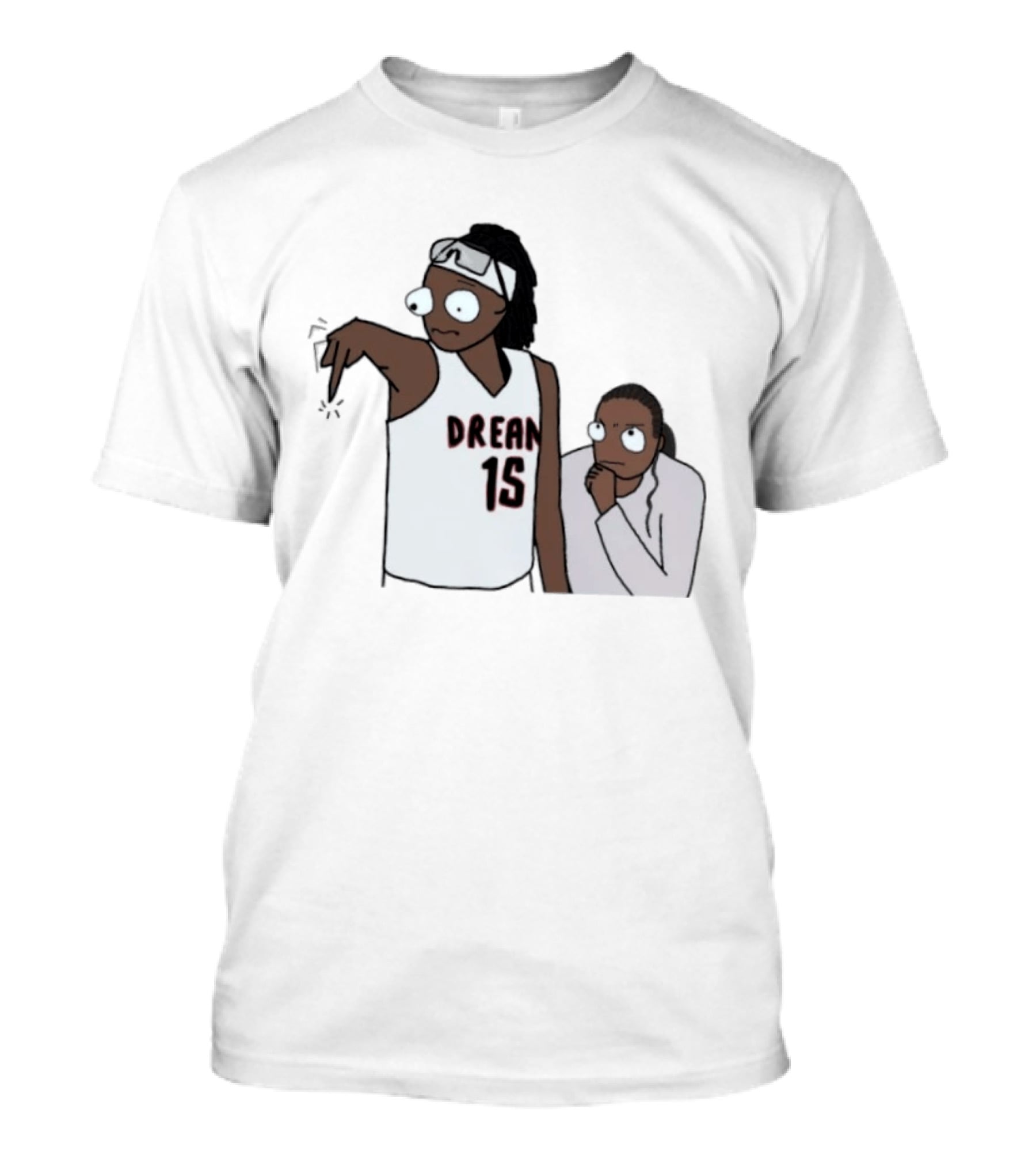 Allisha Gray Atlanta Dream Basketball Cartoon Humor T-Shirt