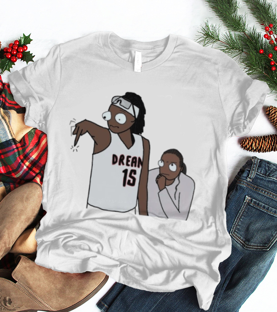 Allisha Gray Atlanta Dream Basketball Cartoon Humor T-Shirt