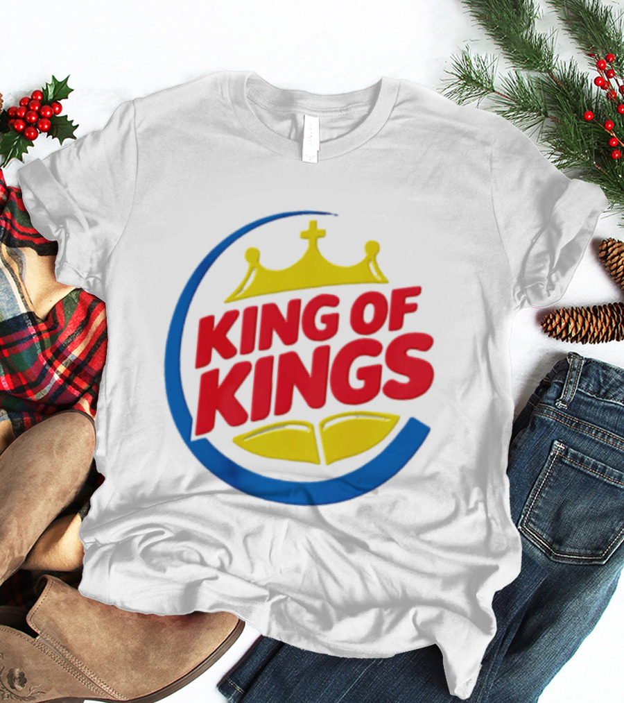 King Of Kings Christian Jesus Crown T-Shirt