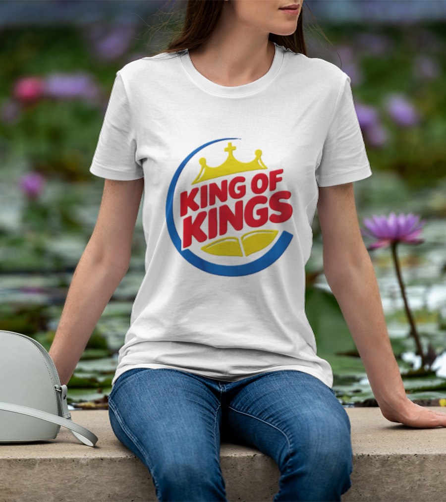 King Of Kings Christian Jesus Crown T-Shirt
