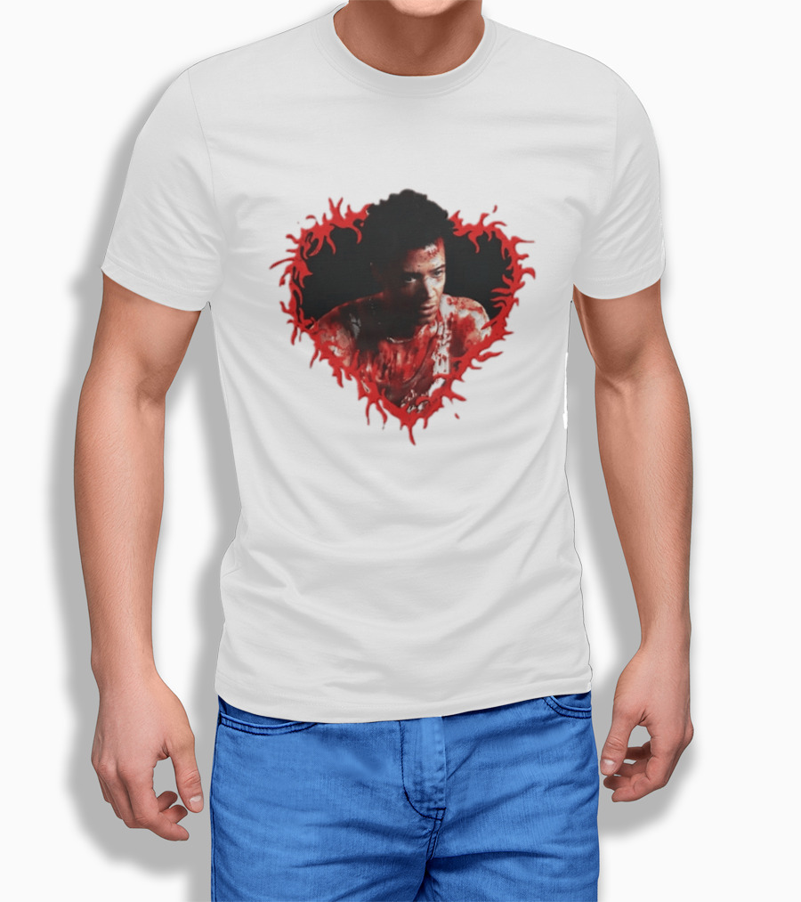Louis De Pointe Du Lac Blood Heart Interview With The Vampire T-Shirt