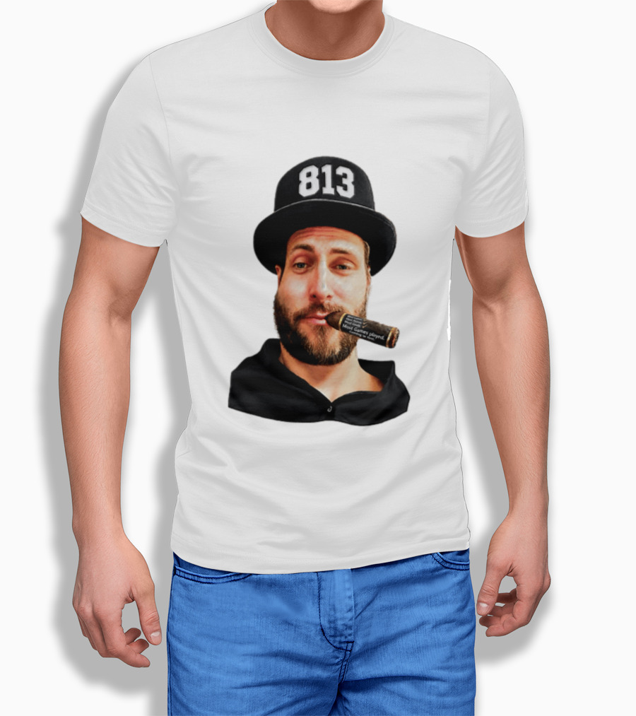 Matthias Plachta 813 Hat And Cigar Most Games Played T-Shirt