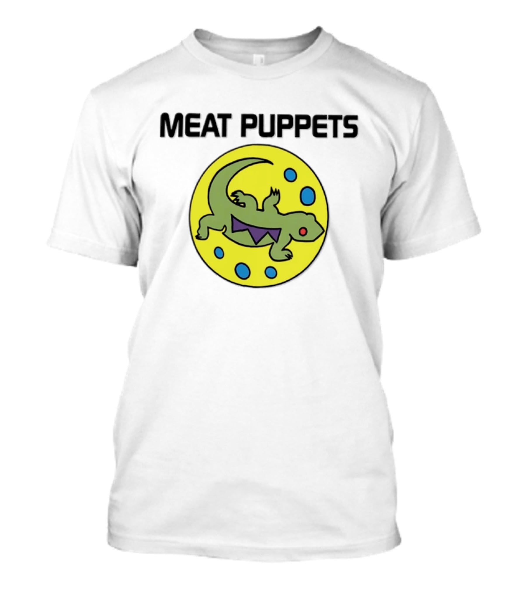Meat Puppets Lizard Icon Alternative Rock Band T-Shirt