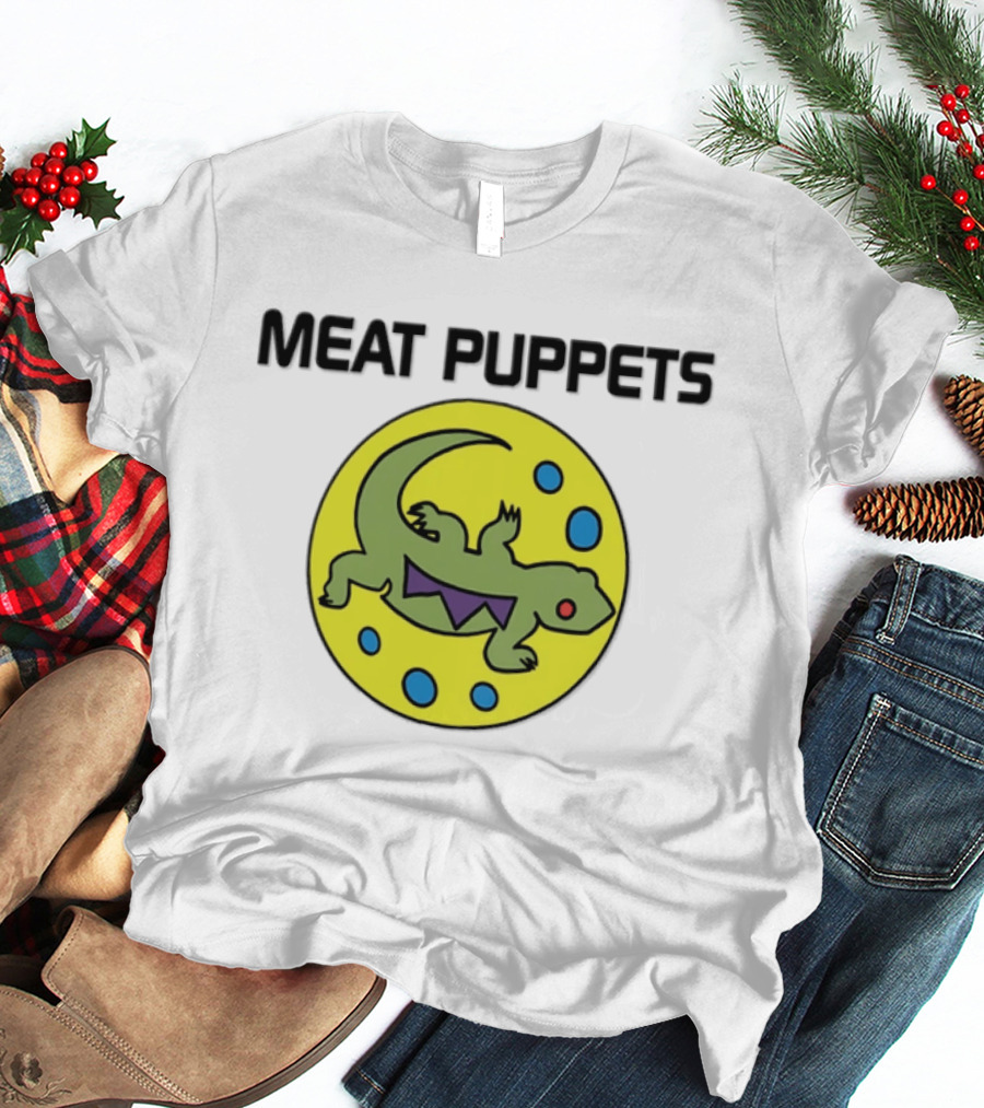 Meat Puppets Lizard Icon Alternative Rock Band T-Shirt
