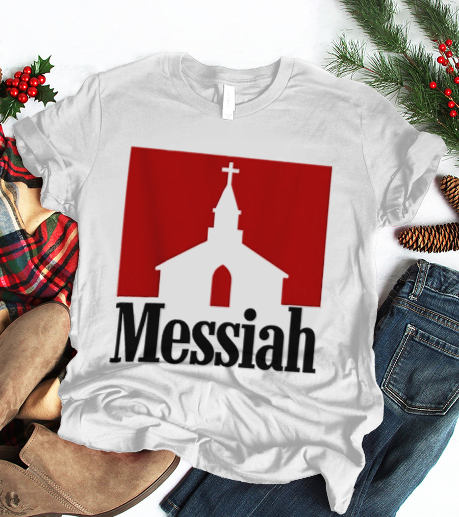 Messiah Church Christian Religious Cross T-Shirt