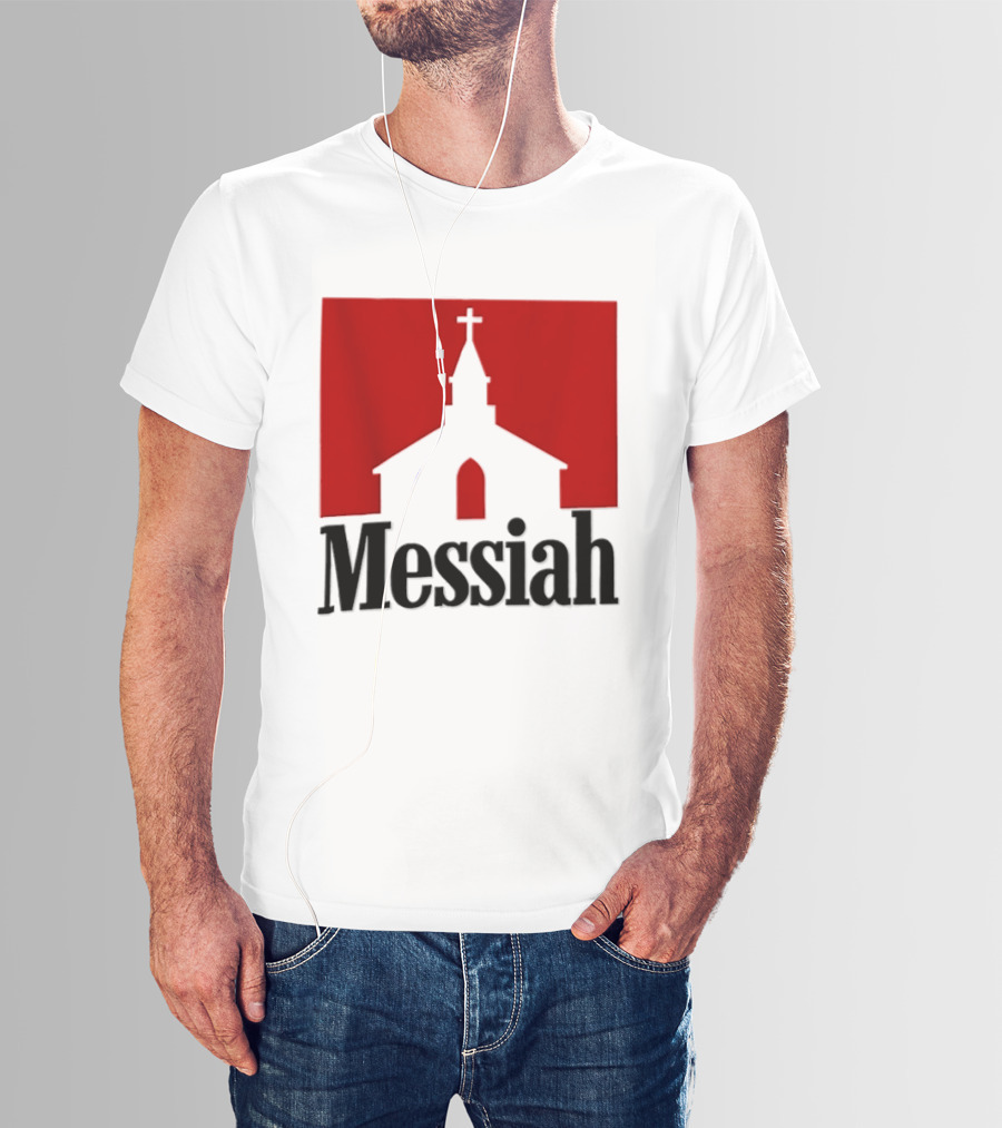 Messiah Church Christian Religious Cross T-Shirt