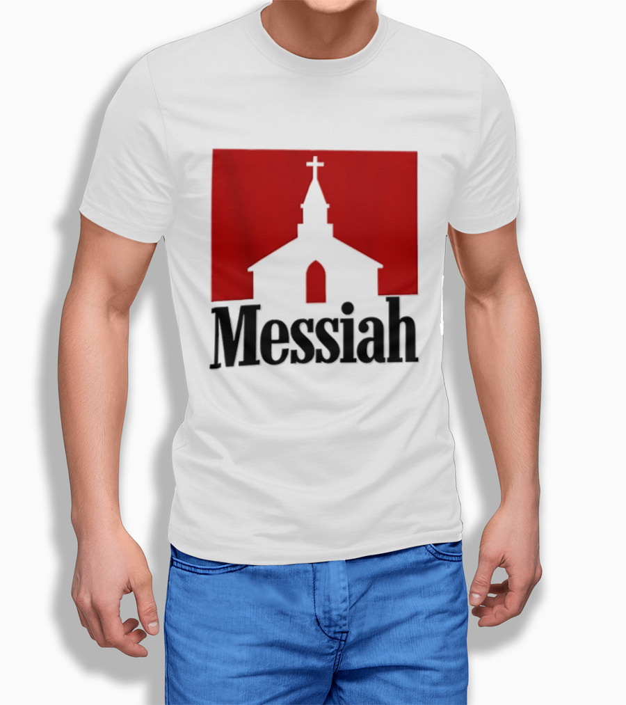 Messiah Church Christian Religious Cross T-Shirt