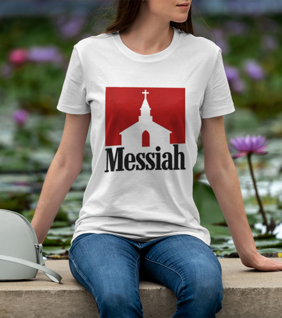 Messiah Church Christian Religious Cross T-Shirt