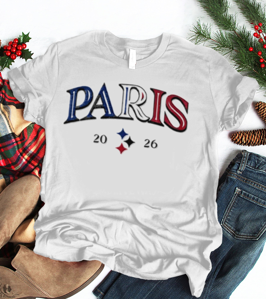 Paris 2026 Pittsburgh Steelers T-Shirt